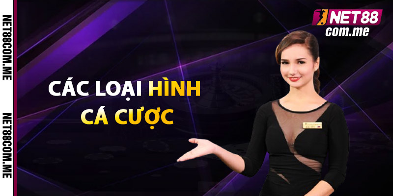 Giới thiệu Net88 - Nơi Những Cơ Hội Vàng Đang Chờ Bạn 2 Các loại hình cá cược